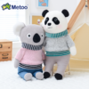 Kép 3/3 - Metoo - Mr. Panda szürke (32 cm)