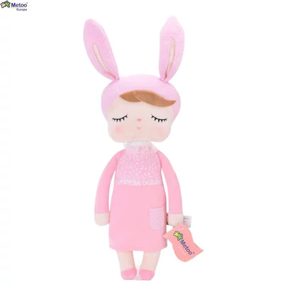 Metoo – Angela nyuszi rózsaszín (40 cm)