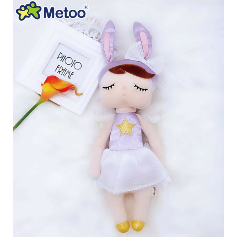 Metoo – Angela nyuszi angyal viola (40 cm)
