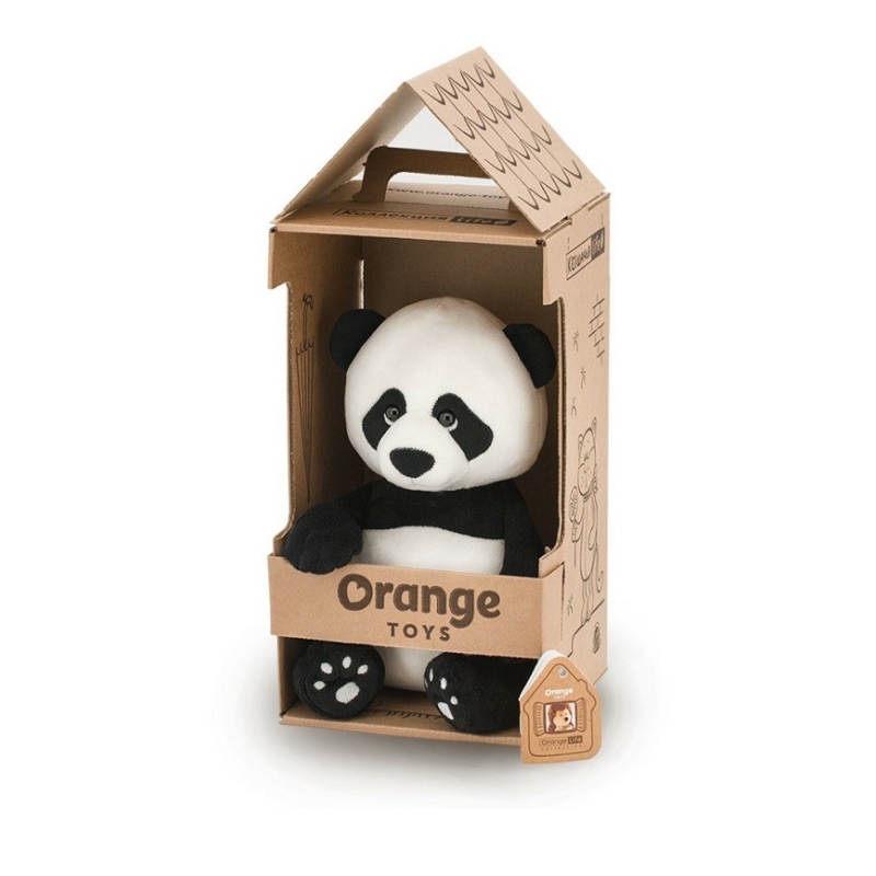 Orange Toys - Boo a plüss panda doboz házzal (35 cm)
